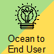 Ocean to end user icon
