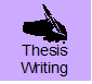 Thesis writing icon